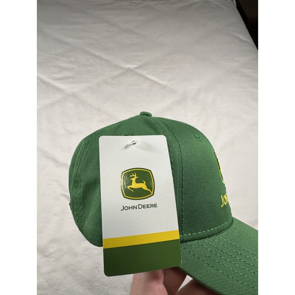 NEW John Deere Cap Hat Baseball USA Tractor Logo Farming American Company‎ Logo - Picture 4 of 9